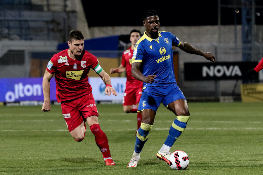 Super League 2021-22, matchday 18 match between Asteras Tripoli FC and Volos NFC at &quot;Theodoros Kolokotronis&quot; on January 15, 2022 in Tripoli, Greece. Photo by: Vagelis Exarchos / Reporter Images